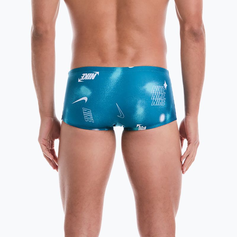 Плавки чоловічі Nike Hydrastrong Square Leg Brief green abyss 3