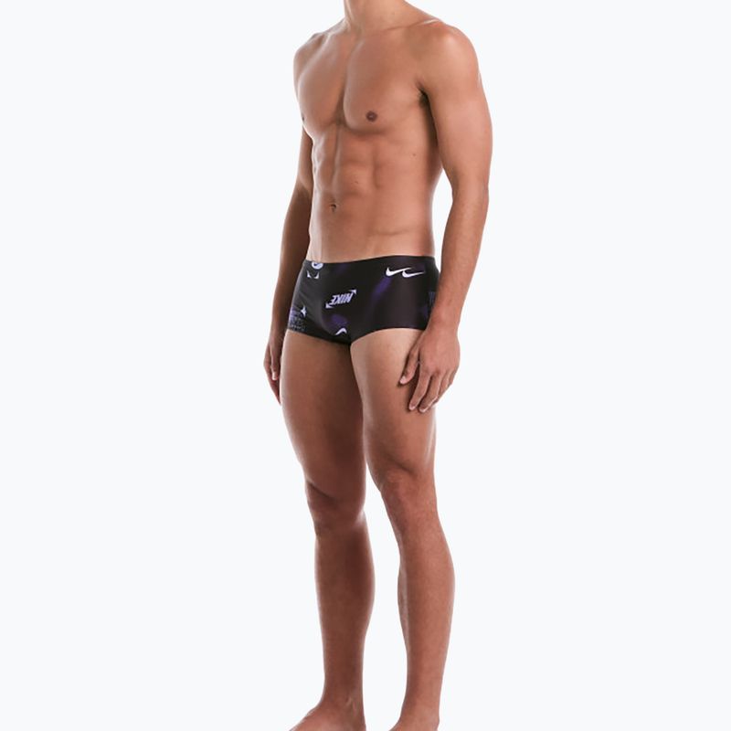 Плавки чоловічі Nike Hydrastrong Square Leg Brief purple 2
