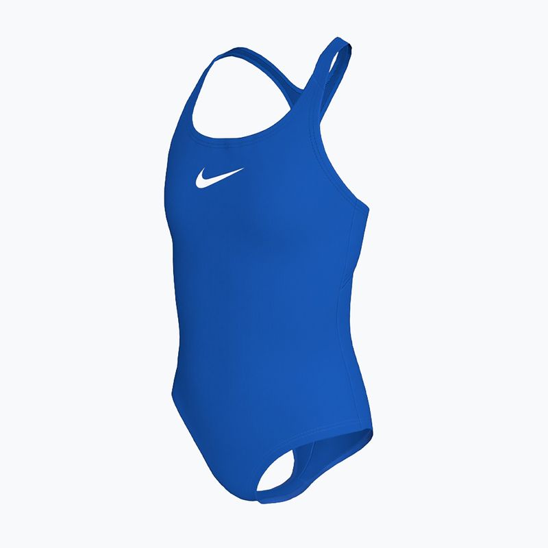 Купальник суцільний дитячий Nike Essential Racerback blue crystal 3