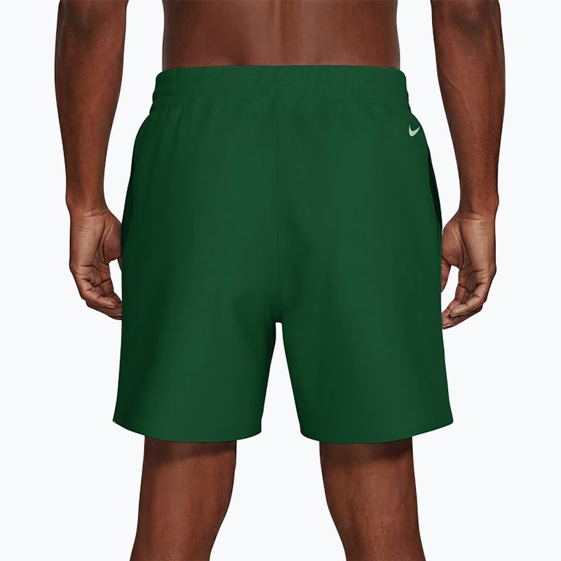 Шорти для плавання чоловічі Nike Logo Lap 5" Volley malachite 4