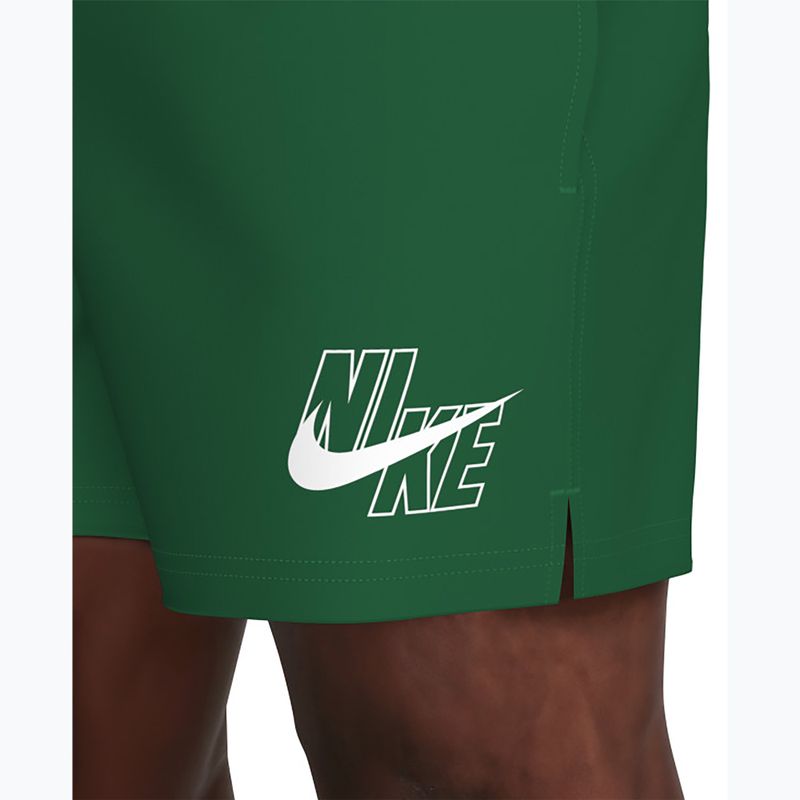 Шорти для плавання чоловічі Nike Logo Lap 5" Volley malachite 7