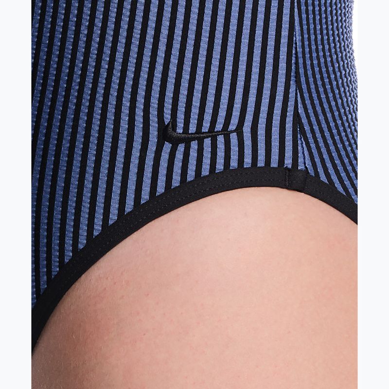 Купальник суцільний жіночий Nike Ocean Bound Ripple Texture Square Neck slate 5