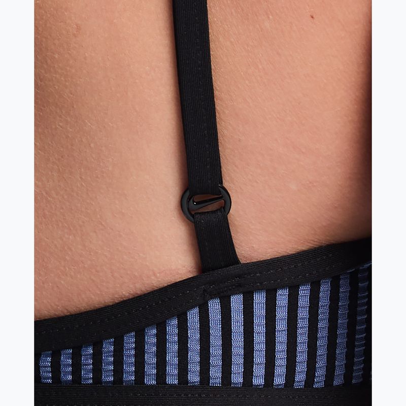 Верхня частина купальника Nike Ripple Texture Bralette Classic Bikini slate 5