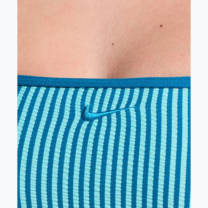 Верхня частина купальника Nike Ripple Texture Bralette Classic Bikini bleached turquoise 4