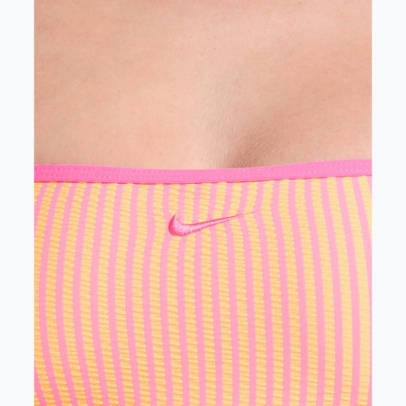 Верхня частина купальника Nike Ripple Texture Bralette Classic Bikini pink glow 4