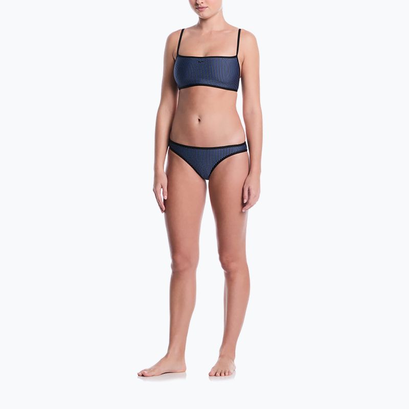 Нижня частина купальника Nike Ripple Texture Hipster Bikini slate 2
