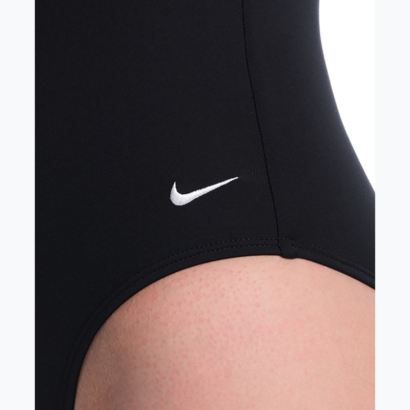 Купальник суцільний жіночий Nike Essential U-Back black 4