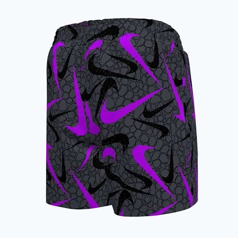 Шорти для плавання дитячі Nike Breaker Pebble 4" Volley black 2