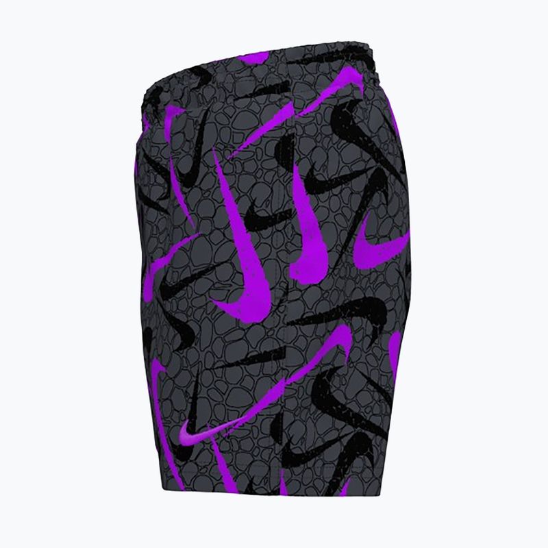 Шорти для плавання дитячі Nike Breaker Pebble 4" Volley black 3