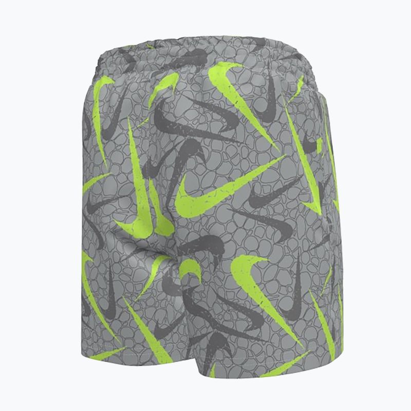 Шорти для плавання дитячі Nike Breaker Pebble 4" Volley wolf grey 2