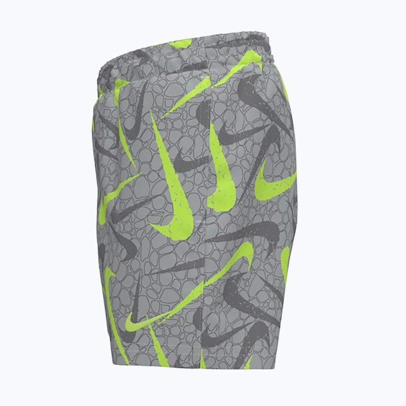 Шорти для плавання дитячі Nike Breaker Pebble 4" Volley wolf grey 3