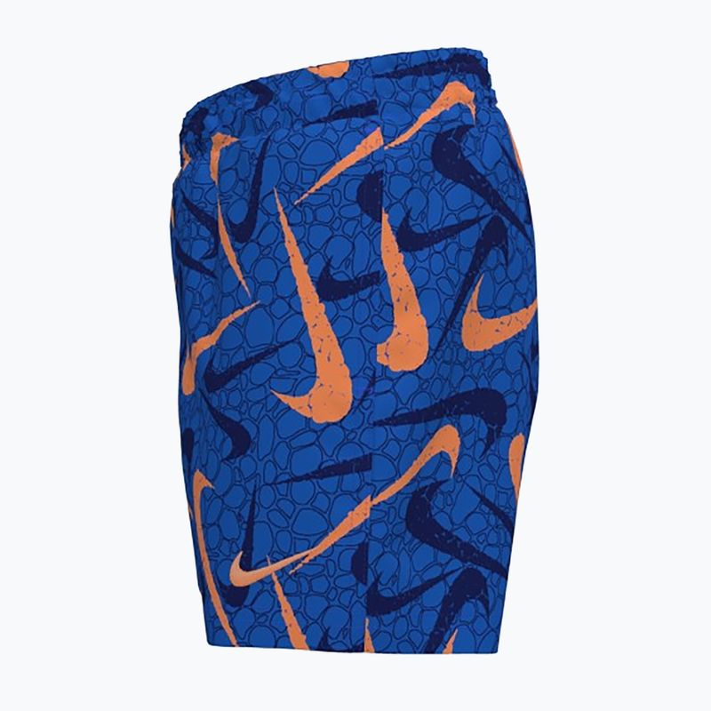 Шорти для плавання дитячі Nike Breaker Pebble 4" Volley ble crystal 3