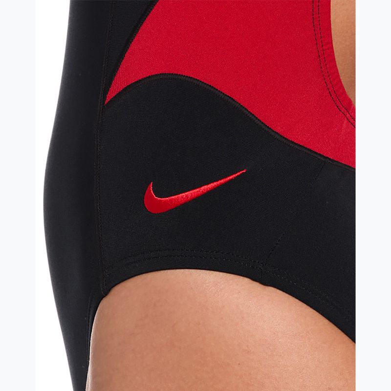 Купальник суцільний жіночий Nike Hydrastrong Fly university red 4