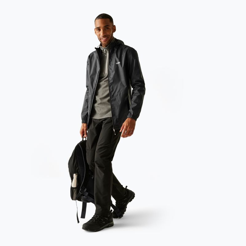 Куртка дощовик чоловіча Regatta Pack-It III seal grey 2