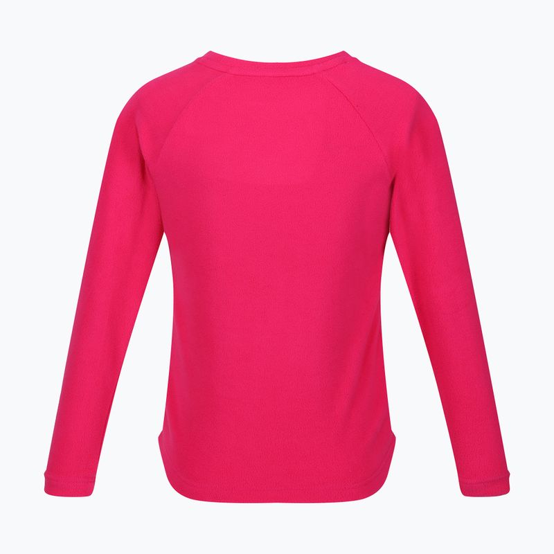 Лонгслів термічний дитячий REGATTA Thermal Baselayer pink potion 7