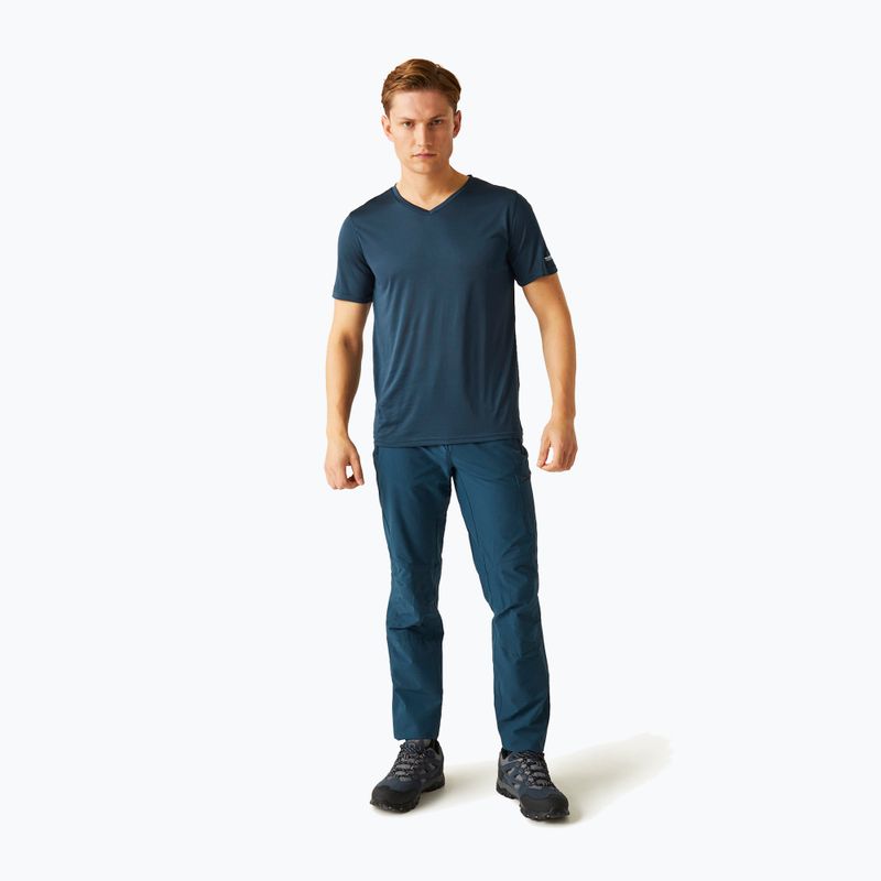 Футболка трекінгова чоловіча REGATTA Fingal V-Neck moonlight denim 2
