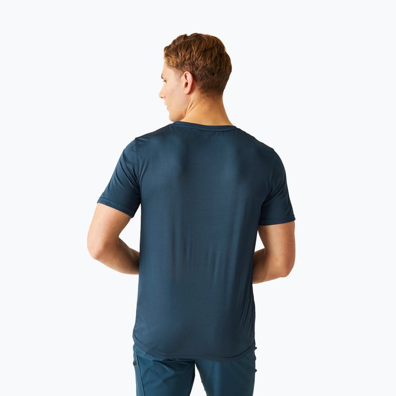 Футболка трекінгова чоловіча REGATTA Fingal V-Neck moonlight denim 3