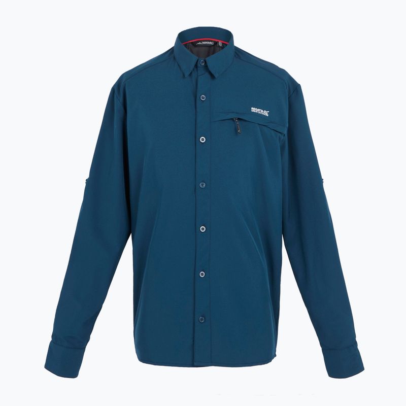 Сорочка трекінгова чоловіча REGATTA Travel Packaway moonlight denim 5