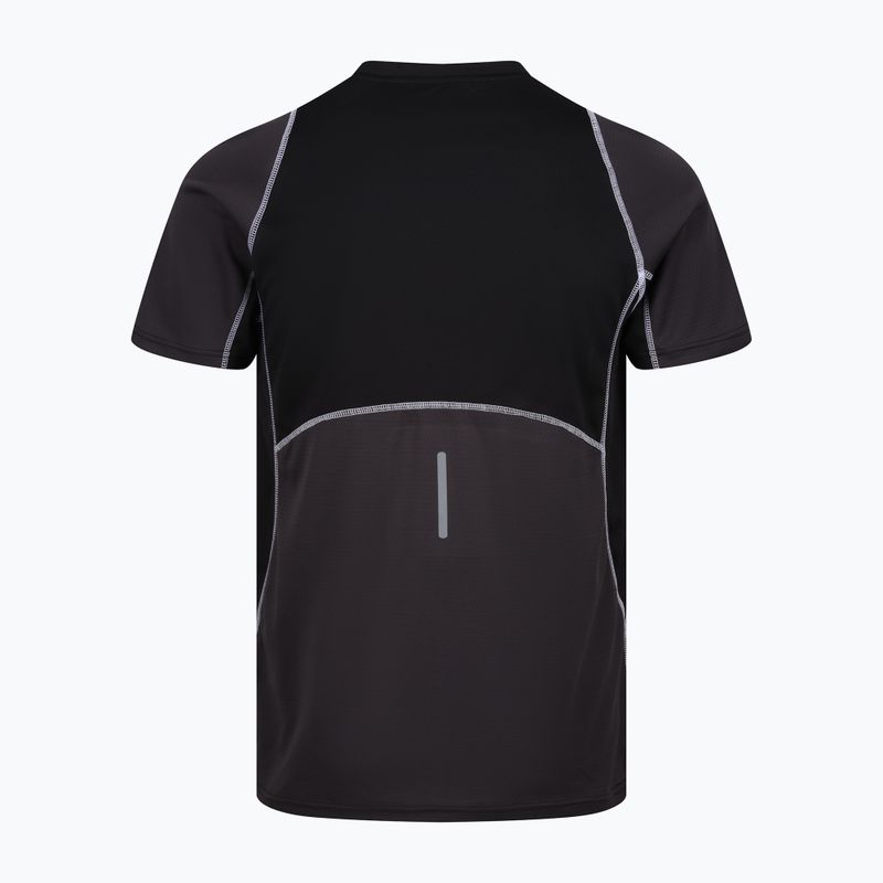 Футболка чоловіча REGATTA Virda IV ash/black 6