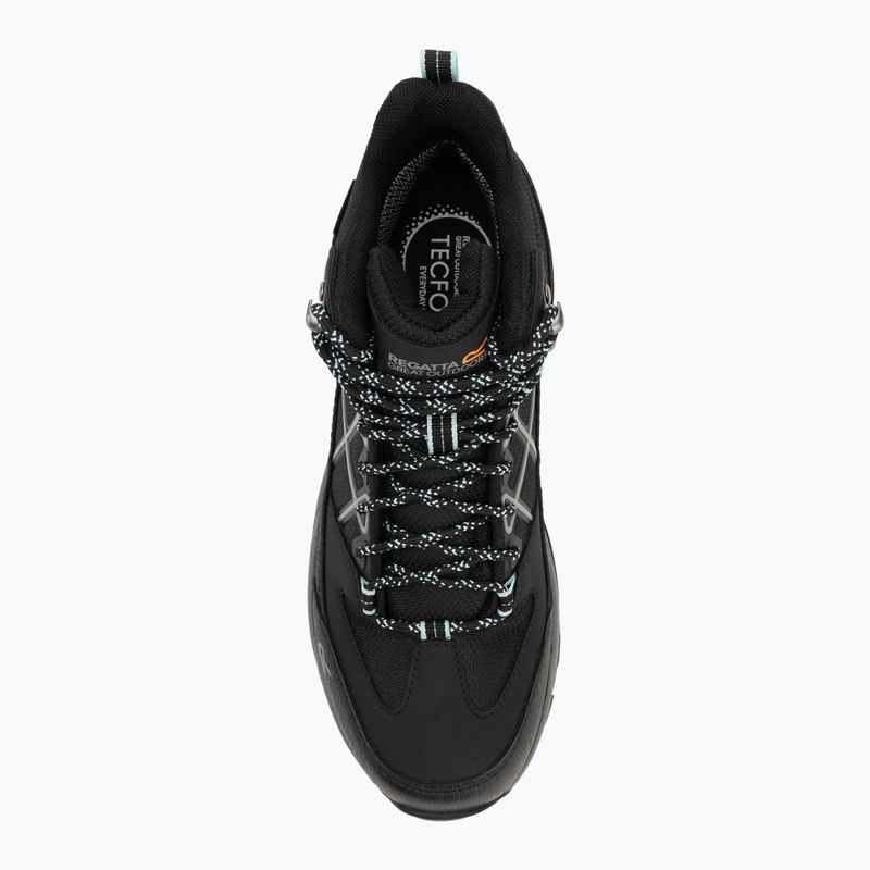 Черевики трекінгові жіночі REGATTA Samaris III black/beached aqua 5