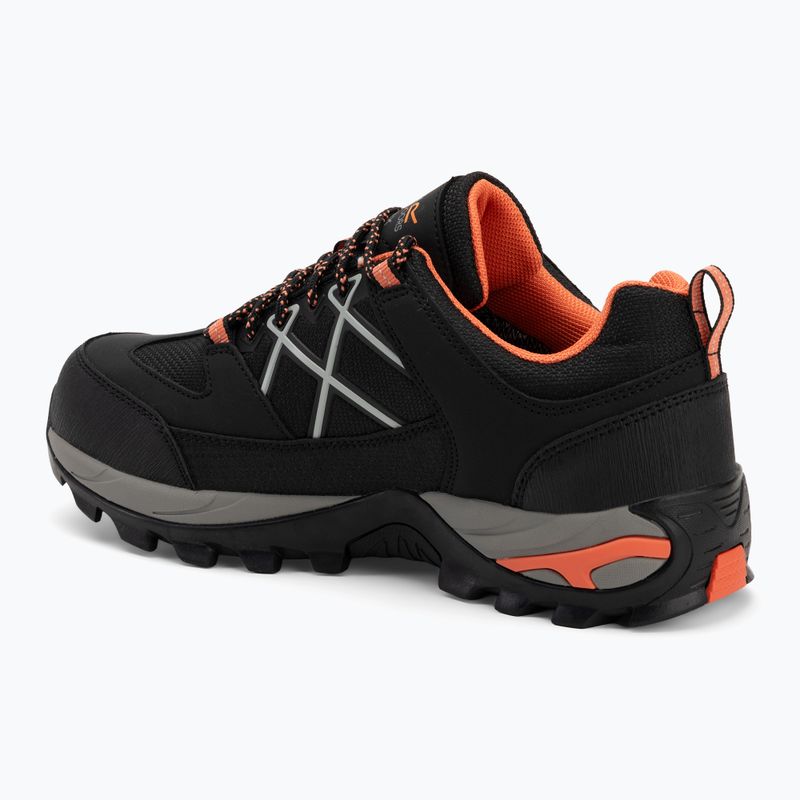 Черевики трекінгові жіночі REGATTA Samaris III Low black/satsuma 3