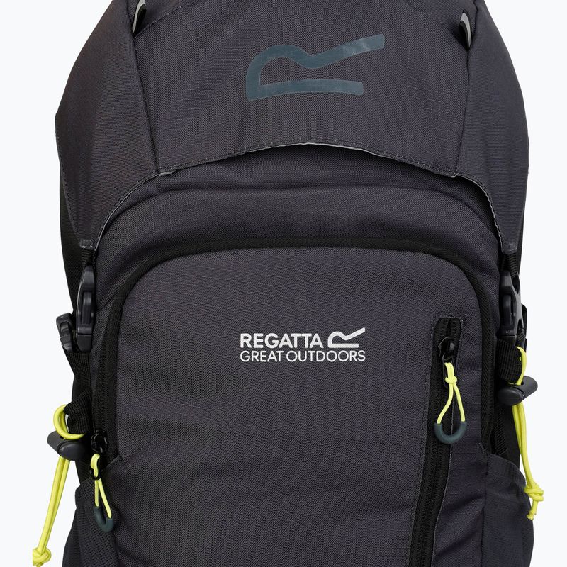 Трекінговий рюкзак REGATTA Highton V2 35 л чорний/сірий з тюленем 5