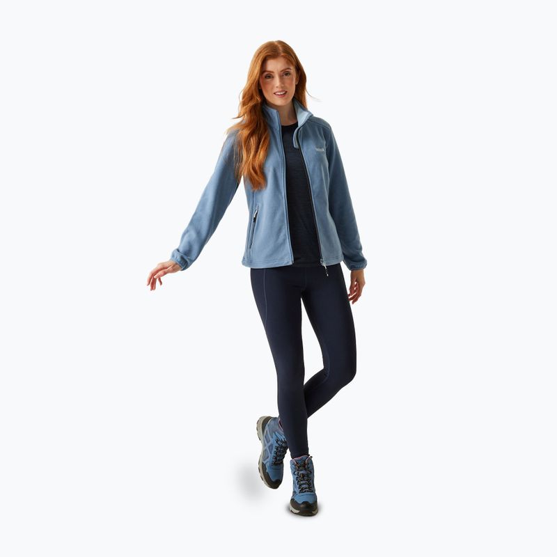 Жіноче флісове худі REGATTA Floreo IV coronet blue/clear sky 2
