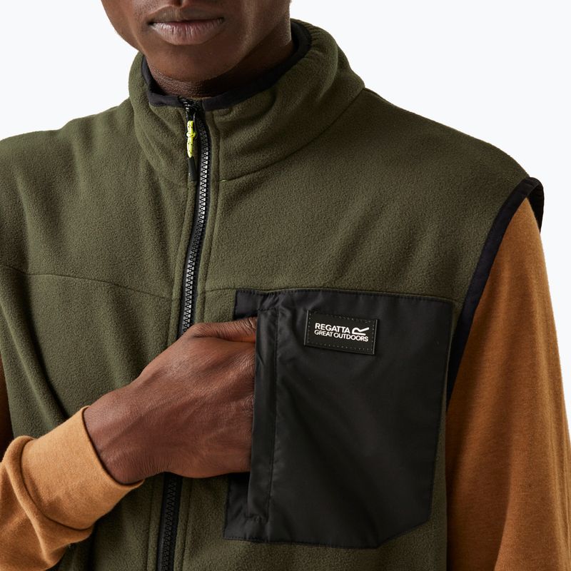 Жилет чоловічий REGATTA Frankie B/W dark khaki 4