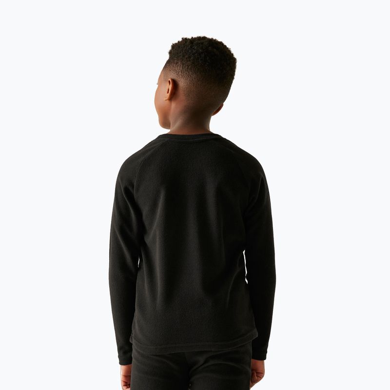 Дитяча термоактивна кофта REGATTA Thermal Baselayer black 5