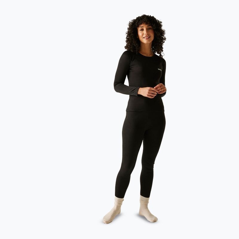Комплект білизни термічної жіночий Regatta Thermal Baselayer black 2