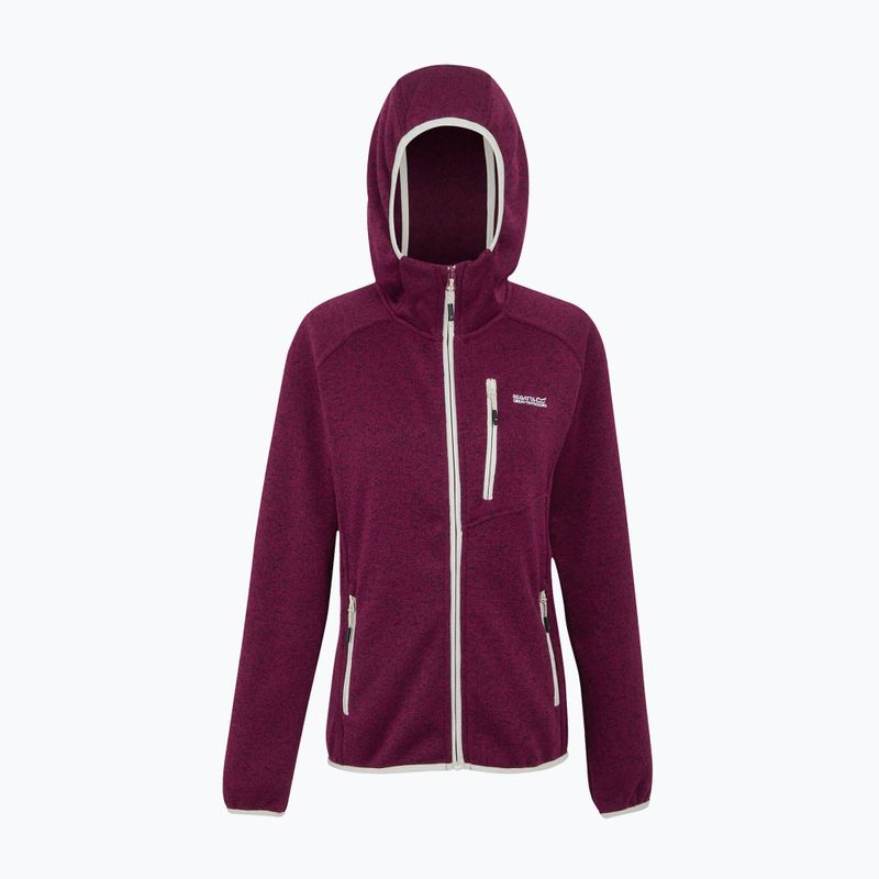 Кофта флісова жіноча REGATTA Newhill II beaujolais/light vanilla 7