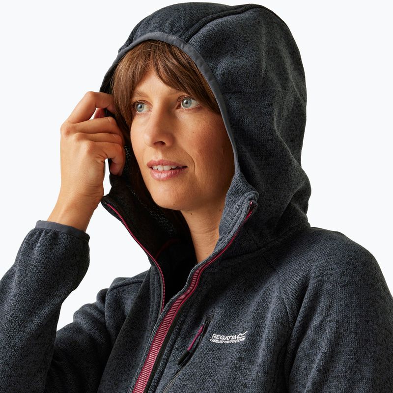 Кофта флісова жіноча REGATTA Newhill II seal grey/pop 4