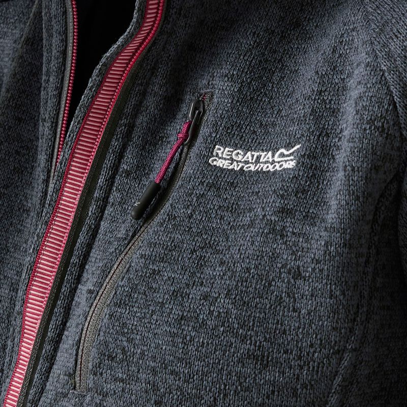 Кофта флісова жіноча REGATTA Newhill II seal grey/pop 6