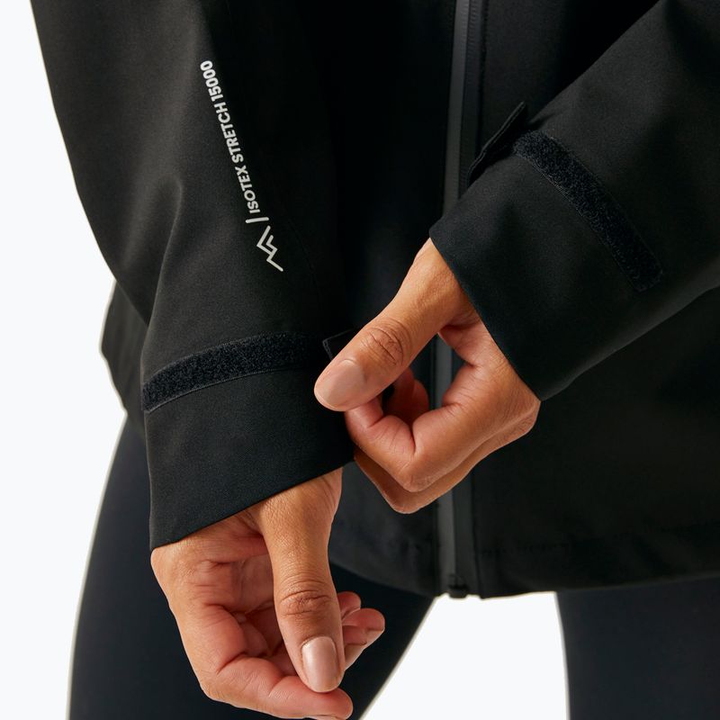 Куртка-дощовик жіноча REGATTA Birchdale II black/seal grey 8
