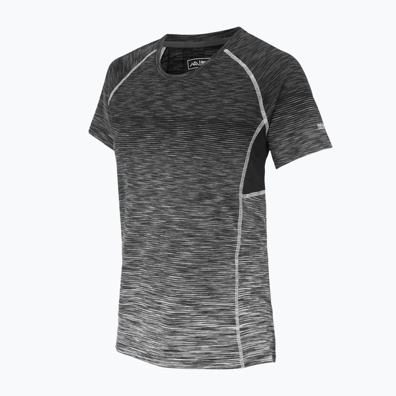 Футболка жіноча REGATTA Laxley II black ombre 7