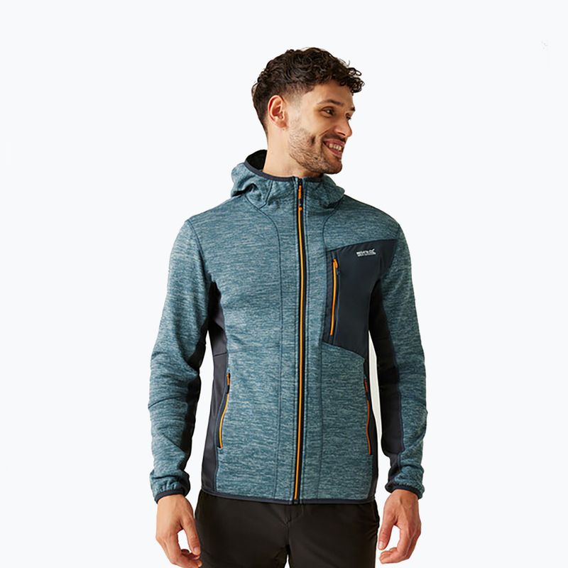 Кофта чоловіча REGATTA Alven stormy weather marl/ash