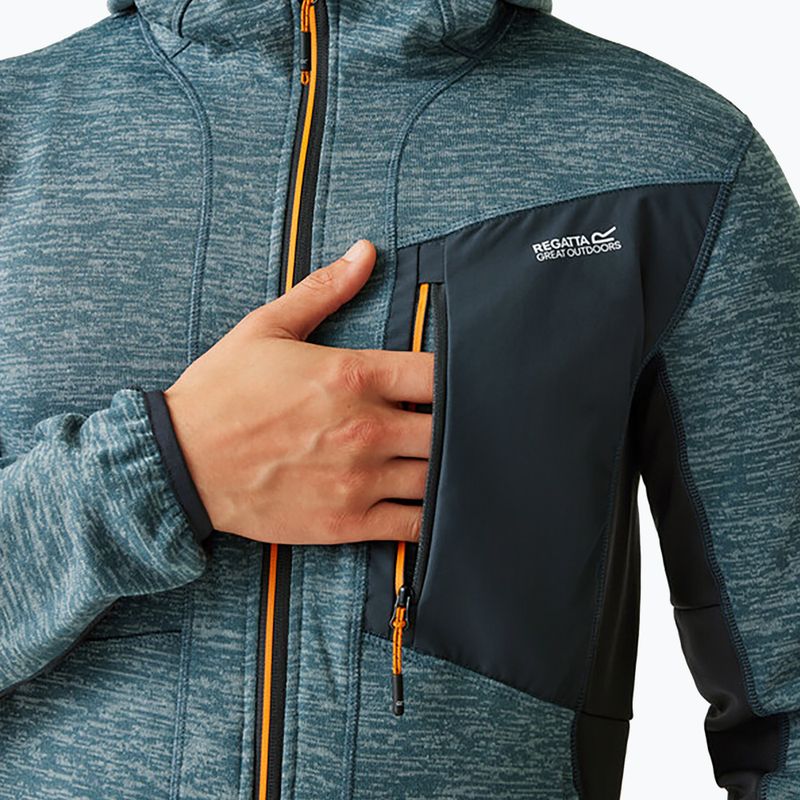 Кофта чоловіча REGATTA Alven stormy weather marl/ash 7