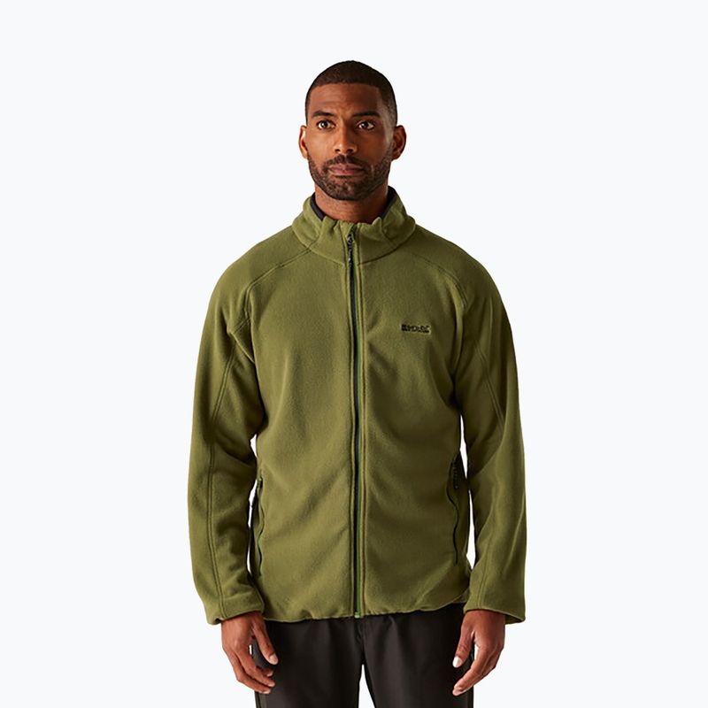 Кофта флісова чоловіча REGATTA Hadfield nephrite green