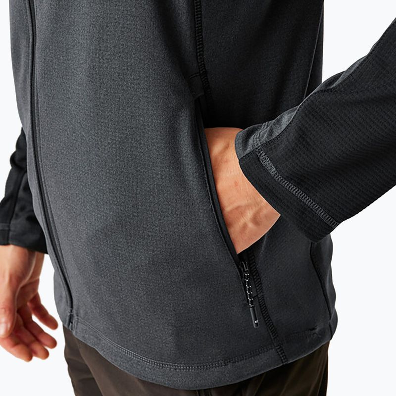 Кофта чоловіча REGATT Highton Full Zip Midlayer ash/black 6