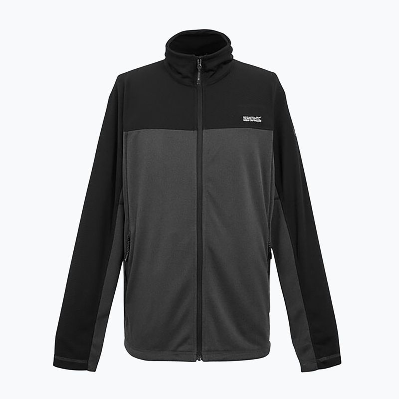 Кофта чоловіча REGATT Highton Full Zip Midlayer ash/black 7