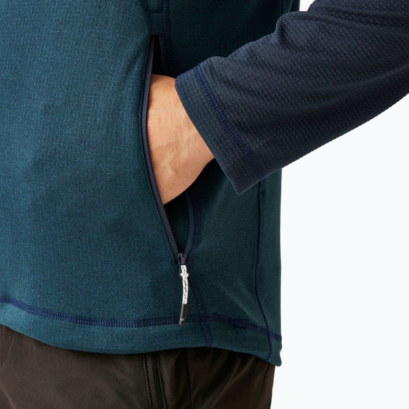 Кофта чоловіча REGATT Highton Full Zip Midlayer moonlight denim/navy 6