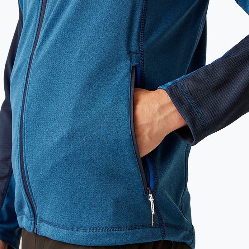 Кофта чоловіча REGATT Highton Full Zip Midlayer olympian blue/navy 6