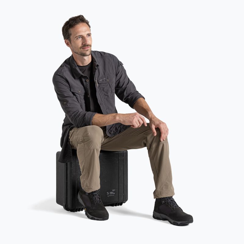 Сорочка чоловіча Craghoppers NosiLife Adventure Long Sleeved Shirt III black pepper 7