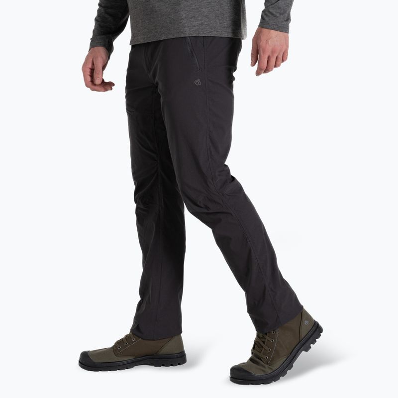 Штани трекінгові чоловічі Craghoppers NosiLife PRO Trouser III black pepper 4