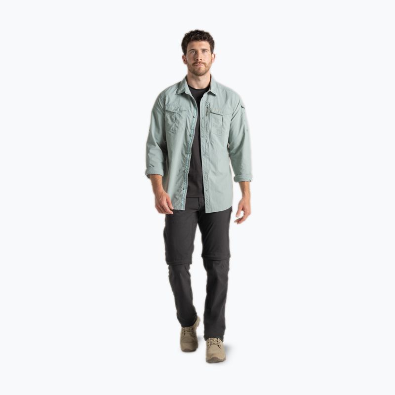 Чоловіча сорочка Craghoppers NosiLife Adventure Long Sleeved Shirt III lichen green 2