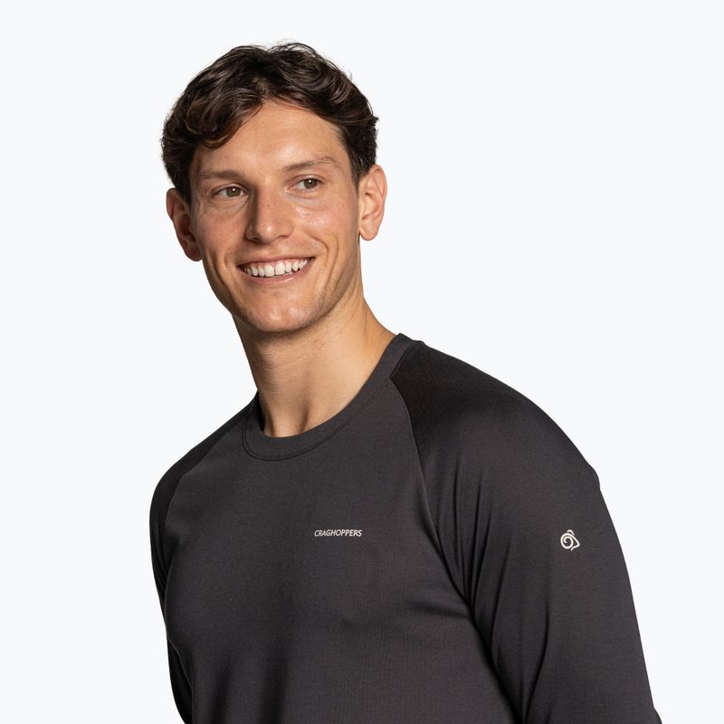 Чоловіча трекінгова лонгслівка Craghoppers NosiLife Nour Long Sleeve dark iron 4