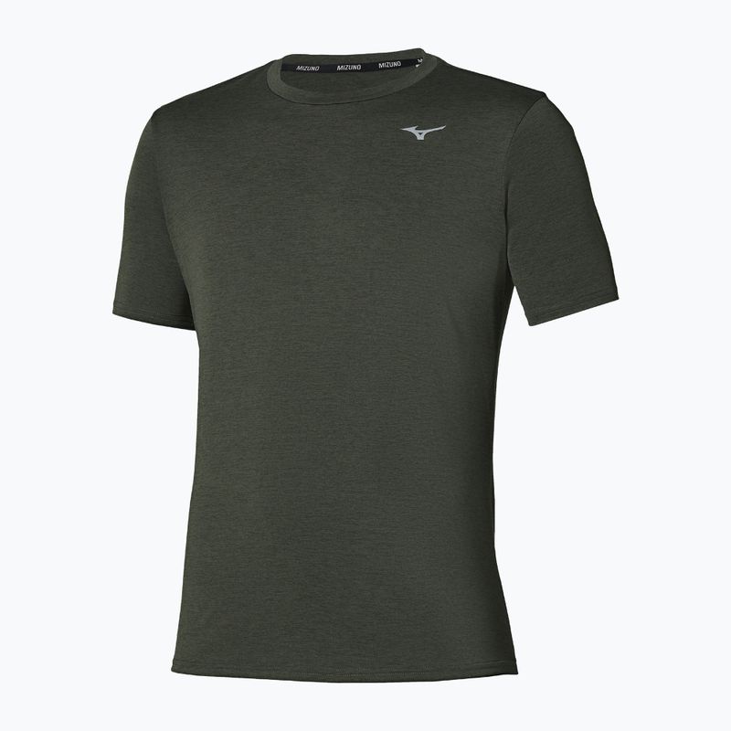 Футболка для бігу чоловіча Mizuno Core Impulse Short Sleeve Tee forest night