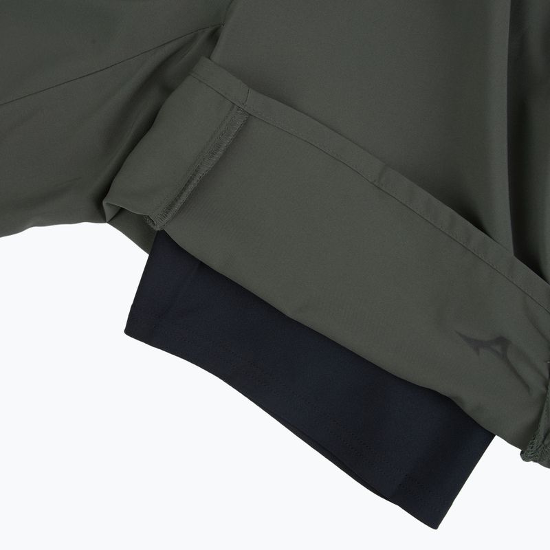 Шорти для бігу чоловічі Mizuno Multi Pocket 2In1 forest night 5