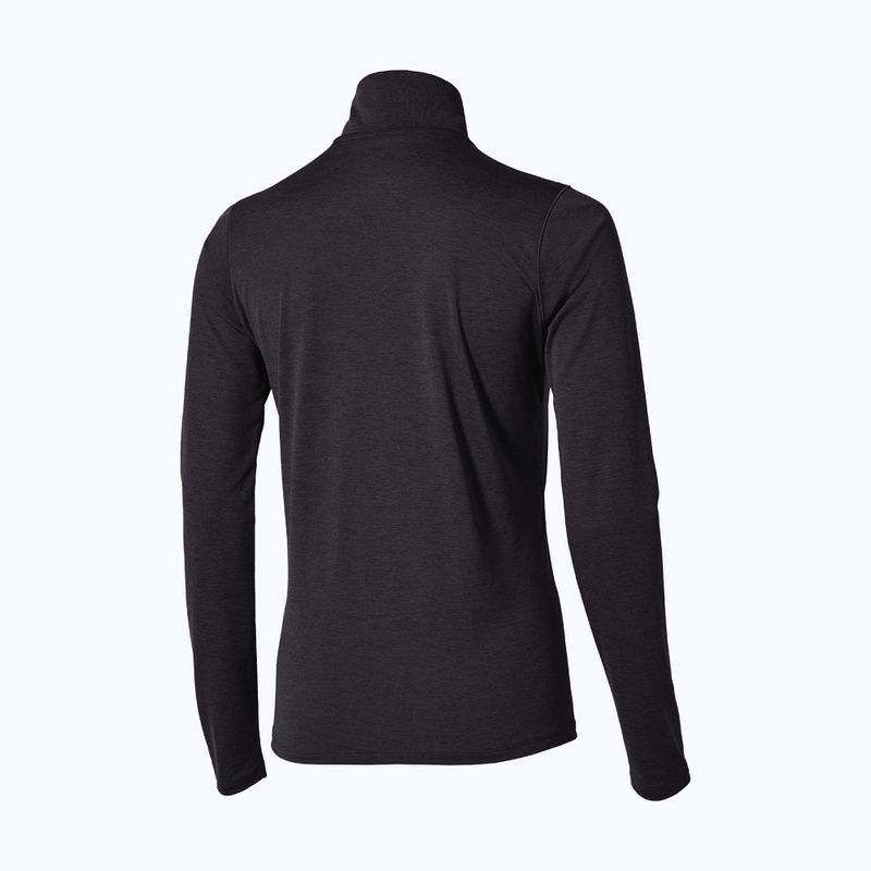 Кофта для бігу жіноча Mizuno Core Impulse Half Zip Long Sleeve Tee phantom 2
