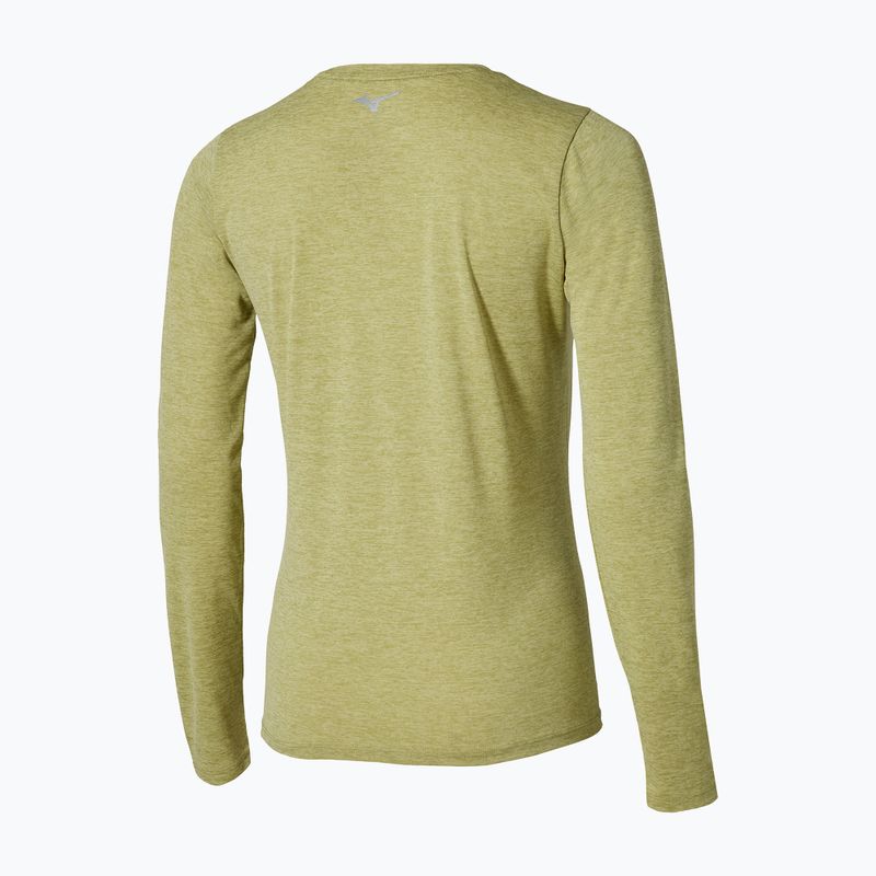 Лонгслів для бігу чоловічий Mizuno Core Impulse Long Sleeve Tee beechnuts 2